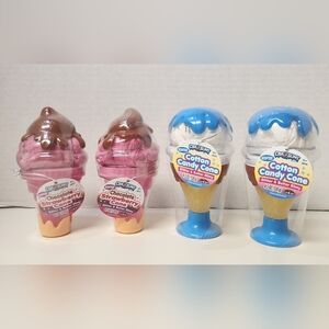 Bundle of 4 CRA-Z-SLIMY Scented Ice Cream Cone Glitter & Butter Slimy
